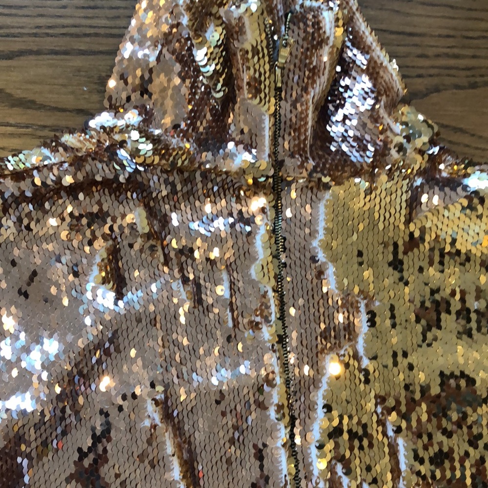 Halpern Sequin Turtleneck Size Small - image 7
